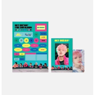 NCT dream Glitch mode Mini frame + Photocard set แจมิน มาร์ค