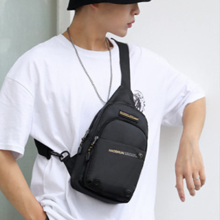 ใหม่ STHGA6803 กระเป๋าสะพายข้างลำลองผู้ชาย crossbody bag แนวสปอต Nylon มี4สีให้เลือก