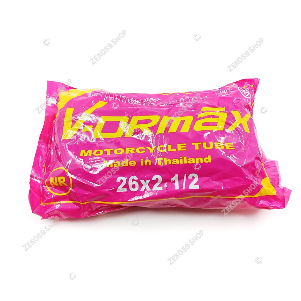 ยางใน VORMAX ยางในจักรยานเบอร์ 20x1.7/ 24x1.7/ 26x2 1/2 สินค้าคุณภาพดี ราคาถูก ผลิตในไทย - รูปที่ 2