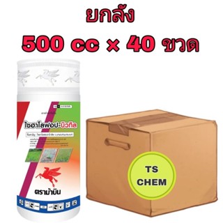 📦ยกลัง📦 ไซฮาโลฟอป บิวทิล ตราม้าบิน 💥กำจัดหญ้าข้าวนก,ดอกขาว ในนาข้าว บรรจุ 500cc