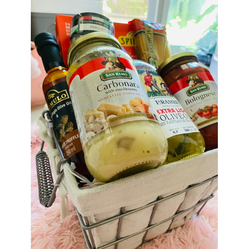 กระเช้า ขายแยกชิ้น AGNESI spaghetti แถมฟรี !!! HEXA ORIGANO