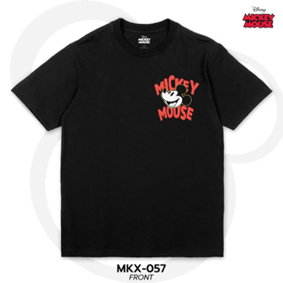 Power 7 Shop เสื้อยืดการ์ตูน Mickey Mouse คอลเลคชั่น "Mickey Mondays"  ลิขสิทธ์แท้ DISNEY (MKX-057)