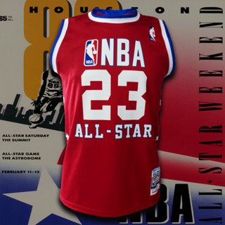 เสื้อบาส NBA ALLSTAR 1989 เสื้อทีม ออลสตาร์ 1989 #BK0195 รุ่น ไมเคิ่ล จอร์แดน#23 ไซส์ S-5XL