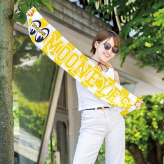 F.B.D MOON Checker Muffler Towel [MG976YE]ผ้าเช็ดตัว