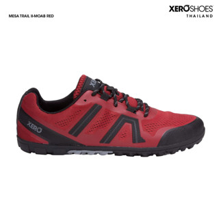 XERO SHOES Barefoot shoe รองเท้าผ้าใบรุ่น MESA TRAIL II ผู้ชาย สี Moab Red รองเท้าเทรล เดินป่า MEM-MRD