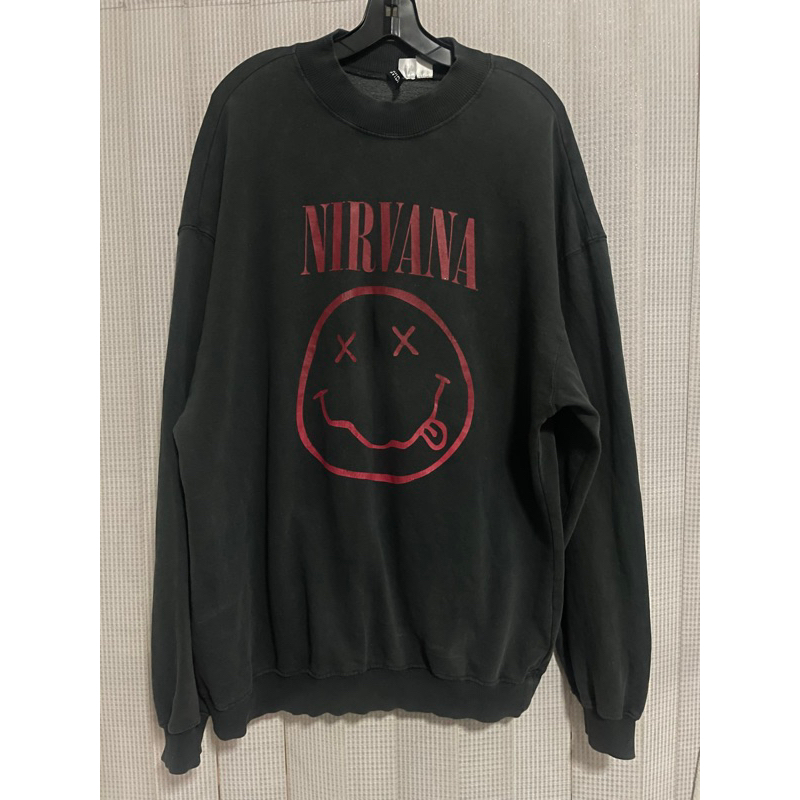 เสื้อวงมือสอง nirvana h&amp;m ของแท้ หายาก