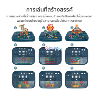 ❤️ สว่านไฟฟ้า ❤ ชุดโต๊ะช่าง ชุดช่างเด็ก มี เครื่องมือช่าง 246 ชิ้น เล่นได้ 2 ด้าน ของเล่น