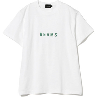 BEAMS เสื้อคอกลม BEAMS Mens Logo T-Shirt, 23SS ของแท้ นำเข้าจากญี่ปุ่น