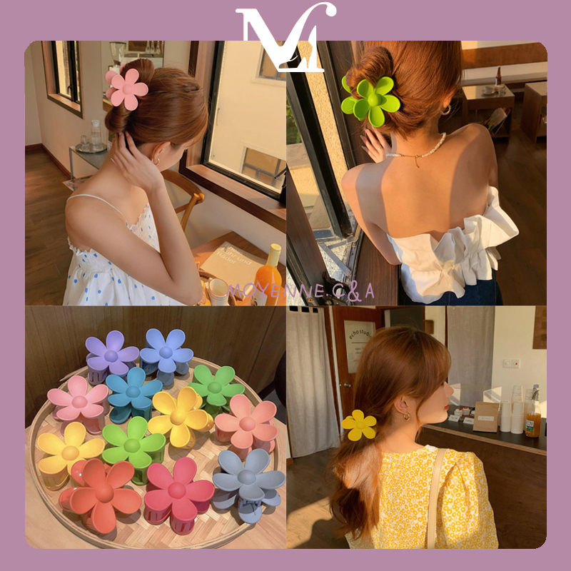 กิ๊บหนีบผม กิ๊บติดผม ลายดอกไม้ สีสันสดใส แฟชั่นเกาหลี สําหรับผู้หญิง ปิ่นปักผมขนมหวาน แฟชั่นน่ารัก