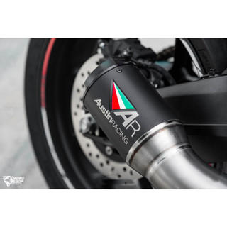 ท่อ Austin Racing GP1R Black Ceramic สำหรับ Honda CB/CBR650F 17+ and CB/CBR650R 19+