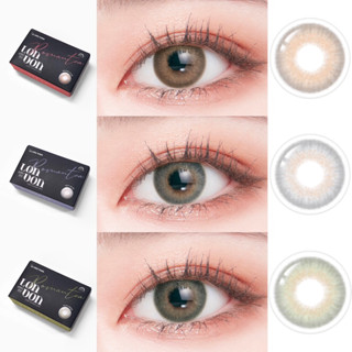 [[พร้อมส่ง]] รายเดือน LENSTOWN รุ่น ROMANTEA LONDON คอนแทคเลนส์เกาหลี