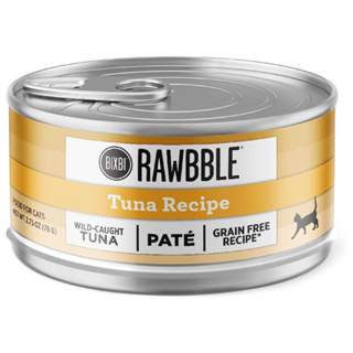 (78 g) อหเปียกแมวรสทูน่า BIXBI Rawbble Tuna Pate Recipe Cans