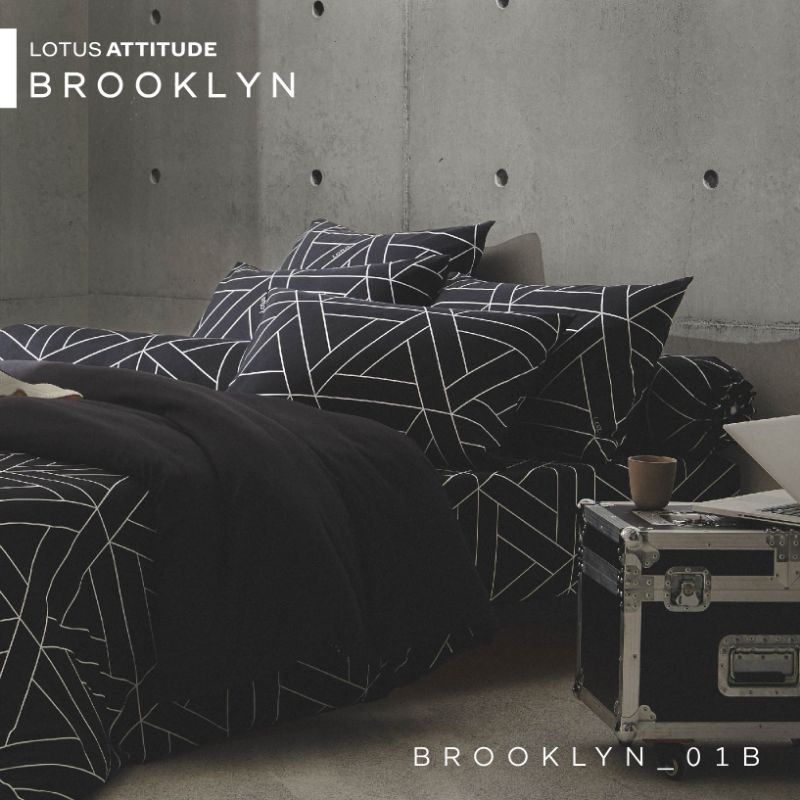 🆕ผ้าปูที่นอน LOTUS Attitude : BROOKLYN/MILANO▪️990 เส้นด้าย รุ่นใหม่ล่าสุด จากLOTUS