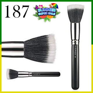 M.A.C SYNTHETIC DUO FIBRE FACE BRUSH No.187