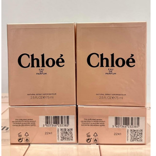 CHLOE SIGNATURE EDP โบว์ครีม 75ML **สอบถามก่อนสั่งซื้อ**