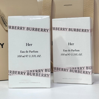 Burberry Her EDP 100ml กล่องซีล **สอบถามก่อนสั่งซื้อ**