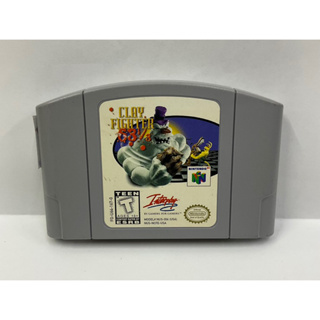 ตลับแท้ [N64] [0139] ClayFighter 63 1/3 (USA) (NUS-NCFE-USA)