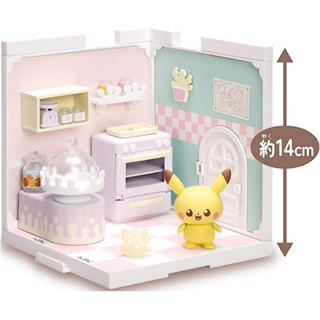 พร้อมส่ง🍰 Pokemon Poke Piece House Kitchen Mahomir &amp; Pikachu