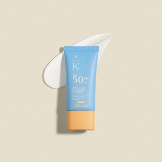 (กันแดดหมอเก่ง) Dr.K Ultra-Light CICA Calming Sun Serum SPF50+ PA++++ เนื้อบางเบา ซึมไว ไม่วอก ไม่คราบ