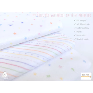 Iflin Baby - ผ้ารองกันน้ำ - Waterproof Mattress Protector - ขนาด 70×100 ซม. - ผ้ารองกันฉี่ ผ้ากันน้ำ