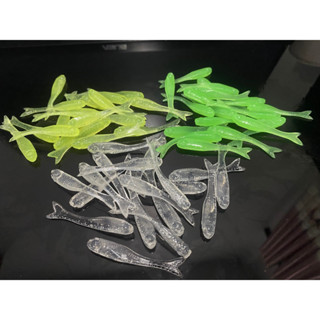 เหยื่ออาจิ ทรงลูกปลา เหยื่อAJI แคโรไลน่าริก DROP SHOt ปลาสีข…