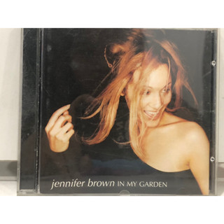 1 CD MUSIC  ซีดีเพลงสากล💿      jennifer brown IN MY GARDEN  🎶(N8J7)