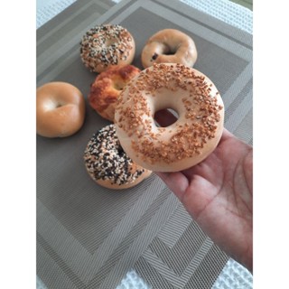 Mini bagel set 6 pcs (50g/pc) มินิเบเกล เซต 6 ชิ้น ( 50g/ชิ้น)