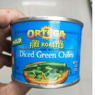 Ortega Diced Green Chiles 113g.