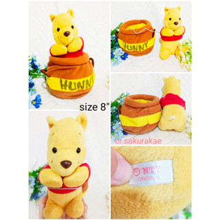 (พร้อมส่ง) ตุ๊กตาหมีพู ตุ๊กตาหมีพูและผองเพื่อน pooh พิกเลต อียอ ทิกเกอร์ ตุ๊กตามือสอง ตุ๊กตาลิขสิทธิ์แท้  ตุ๊กตาผ้า