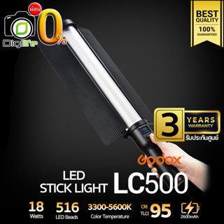 ผ่อน 0%** Godox LED LC500 - LED Light Stick 3300K-5500K 2600 mAh CRI95 (Tube Light ) - รับประกันศูนย์ Godox Thailand 3ปี