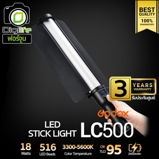 Godox LED LC500 18W 3300K-5500K 2600mAh (LED Stick, Tube ) - รับประกันศูนย์ Godox Thailand 3ปี