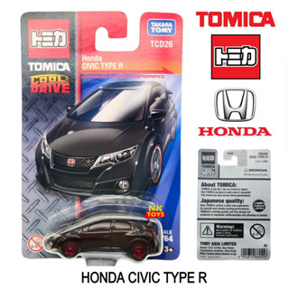 TCD26 โมเดลรถ HONDA CIVIC TYPE R ลิขสิทธิ์แท้ จาก TAKARA TOMY TOMICA ชุด COOL DRIVE สเกล1/64