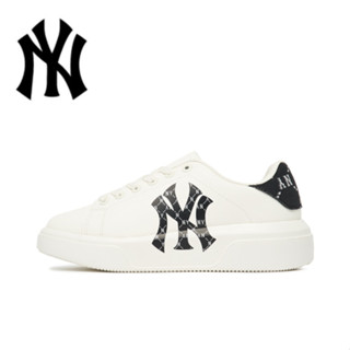 MLB Chunky Classic Heel Dia Monogram  White and black