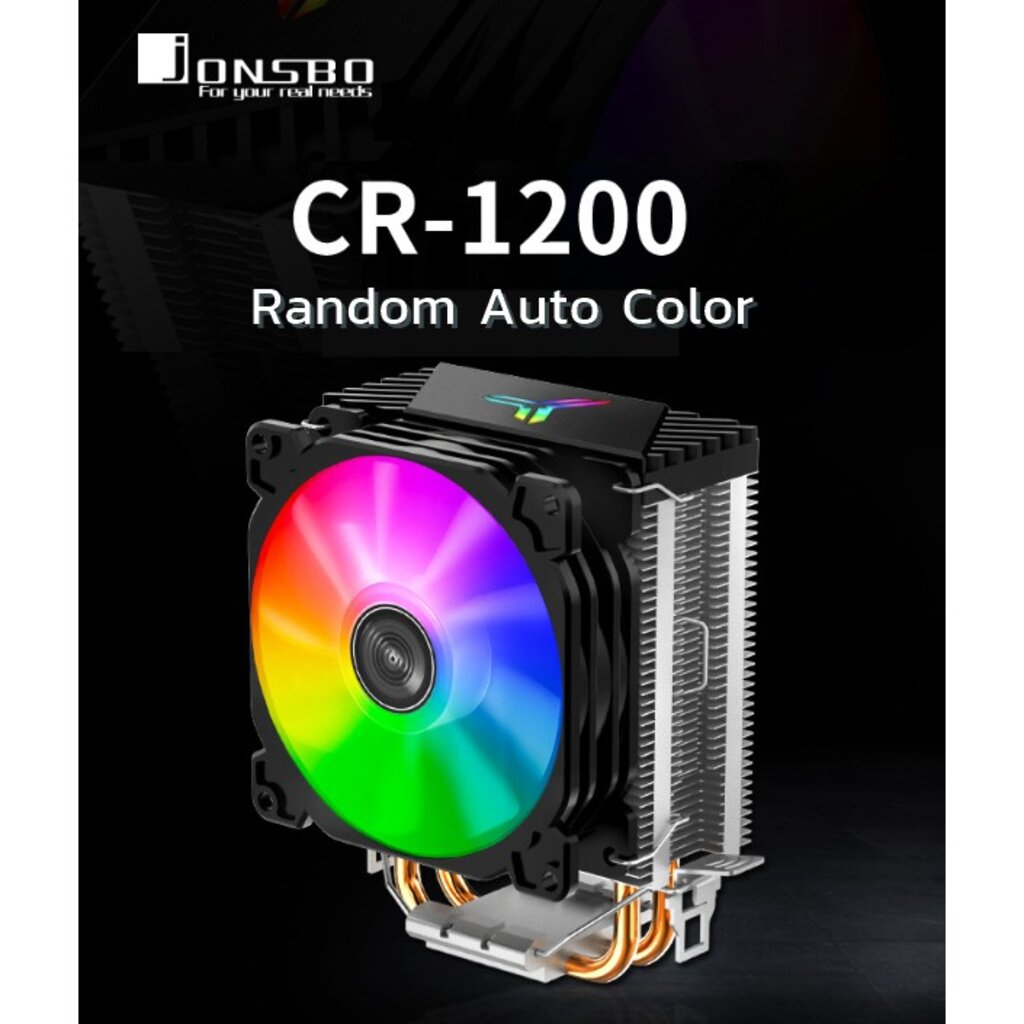 -( spcomputer )- Heatsink Jonsbo CR-1200E CPU Cooler Tower Intel/AMD ของใหม่