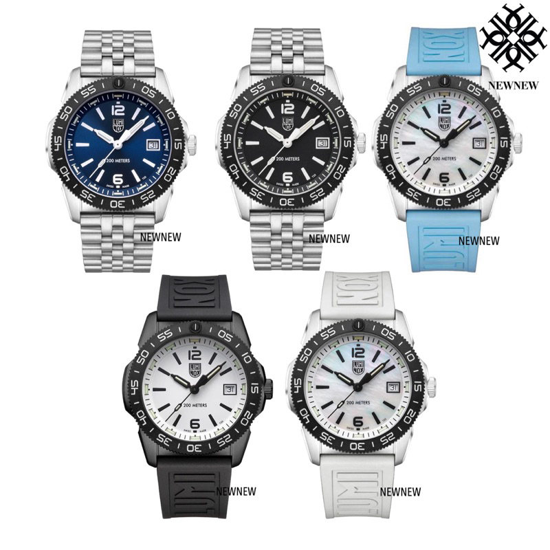 Luminox XS.3252 นาฬิกาทหารเรือ SEAL สแตนเลสสตีล กระจกแซฟไฟร์