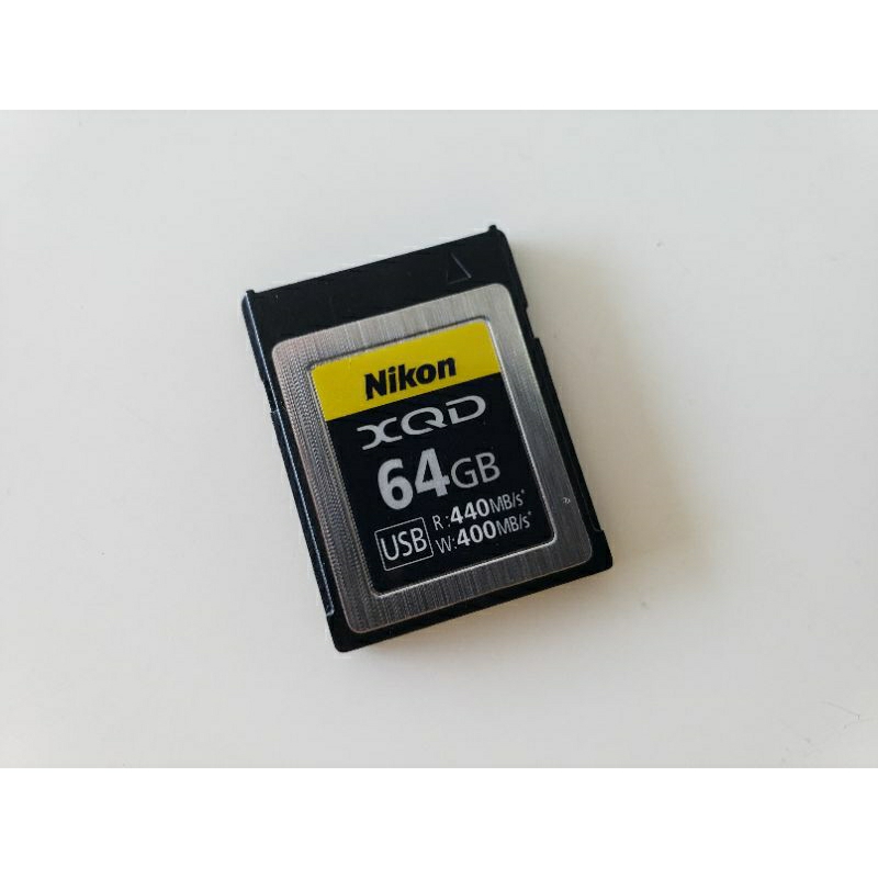 Nikon XQD card 64gb.