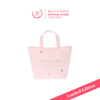 [New Collection] Sakura Embroidered Tote Bag (Size S)