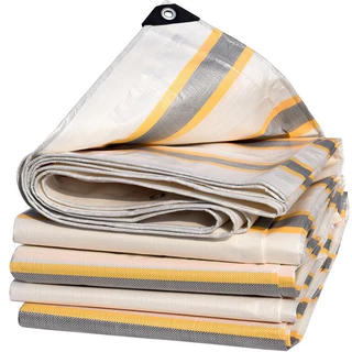 ผ้าใบกันฝน กันแดด PVC ผ้าใบกันฝน (มีตาไก่) กันแดด ผ้าใบ 2x2 2x3 2x4 3x3 3x4 4x5 4x6 5x6 ผ้าคลุมรถ