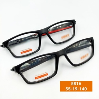 กรอบแว่นตา  5816 ทรง sport เต็มกรอบ ขาสปริง น้ำหนักเบา สวมใส่สบายนำไปตัดเลนส์สายตาได้