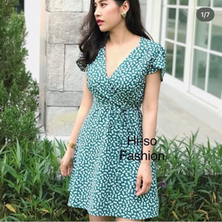 🔥ใส่ WSETZW ลด75🔥 ✨มาใหม่ Nina Dress เดรสลายดอก … DL016