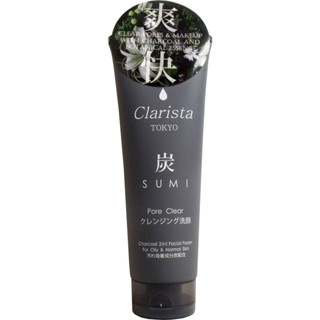 CLARISTA tokyo charcoal 2 in 1 facial foam 160g.