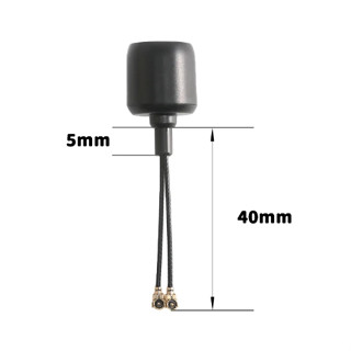 [เสาอากาศ] FlyFishRC Dual-Band 5.8Ghz/2.4Ghz UFL Antenna For DJI O3 - 40mm Stubby / 145mm Long