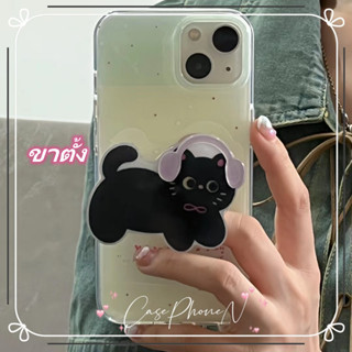 🚚จัดส่ง24ชม🚚เคสไอโฟน iphone11 14 Pro Max เรียบง่าย ขาตั้งแมว ปกป้องเต็มที่ ป้องกันการตก iphone12 13 Pro Case for iPhone