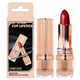 SIVANNA COLORS SUPER STAY NON-STICK CUP LIPSTICK : HF950 | ลิปสติก