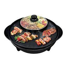SMARTHOMEเตาปิ้งย่างพร้อมหม้อชาบู1300W SM-EG1302 รับประกัน 3 ปี