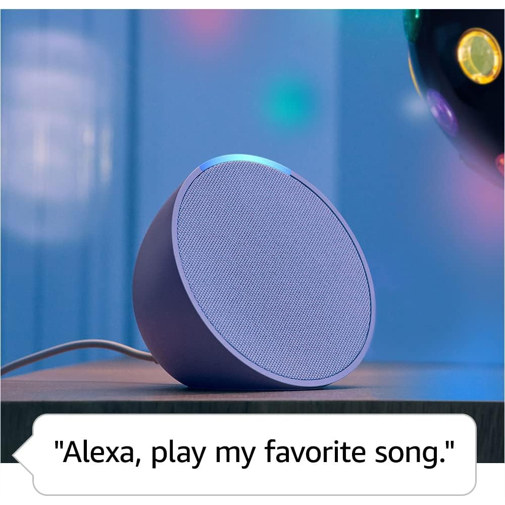 Echo Pop 2023 | Alexa ลำโพงอัจฉริยะขนาดกะทัดรัด คุณภาพเสียงเต็ม100 | พร้อมส่งในไทย