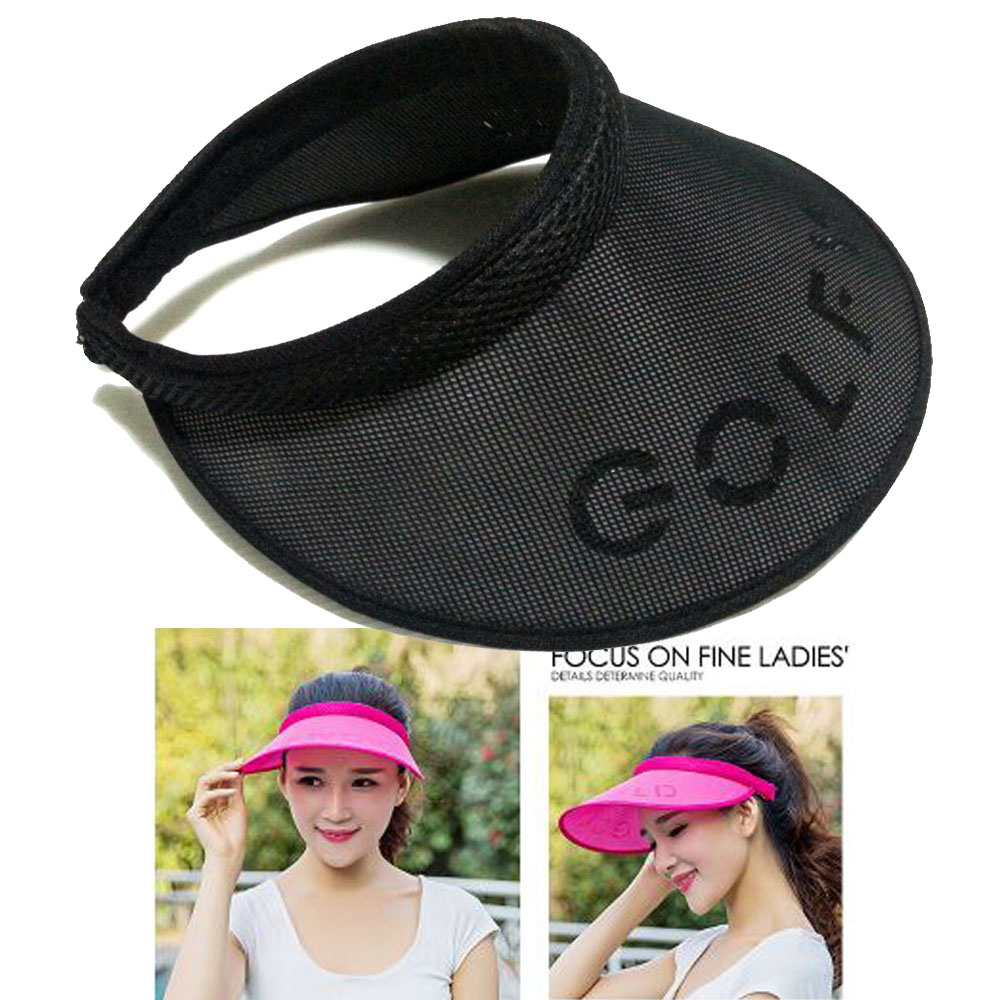 หมวกกอล์ฟผู้หญิง หมวกกอล์ฟกันแดดสำหรับผู้หญิง สไตล์เกาหลี - รูปที่ 5