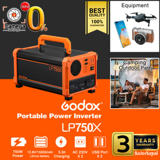 ผ่อน 0%** Godox LP750X Portable Power Inverter แบตเตอรี่สำรองแบบพกพา - รับประกันศูนย์ GodoxThailand 2ปี