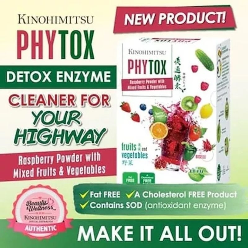 KINOHIMITSU Phytox Enzyme Dtox juice (14sachets×14g)