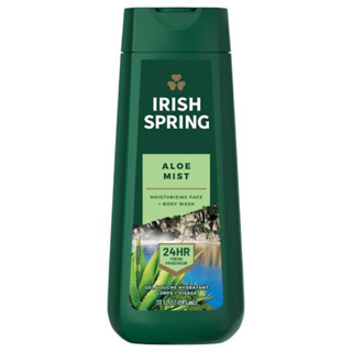 Irish Spring Aloe Mist Body Wash for Men 591ml.